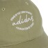 DAD CAP EMBR TENTGREEN/WHITE tent green