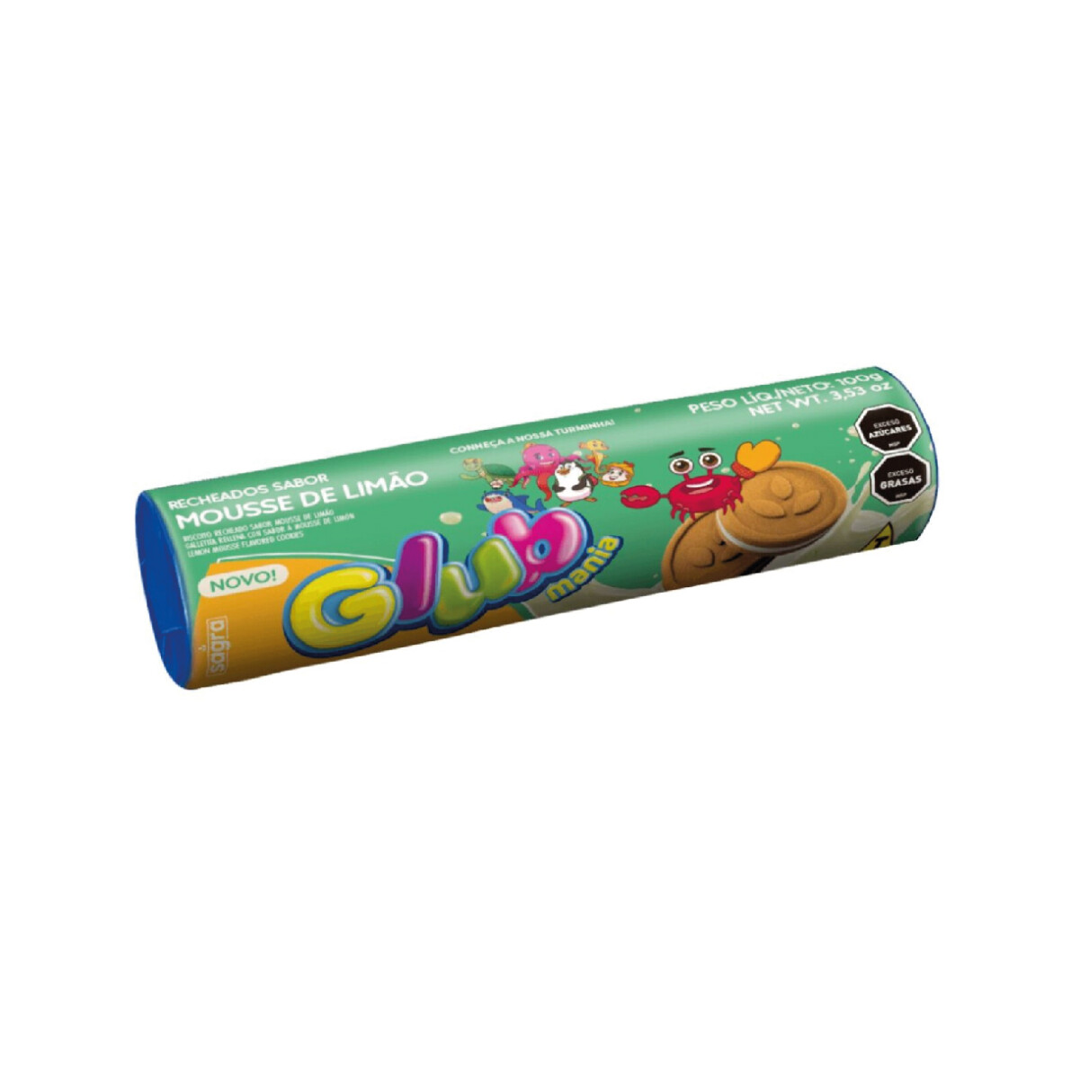 Galletita Rellena GLUB 100 / 115 grs - LIMON 