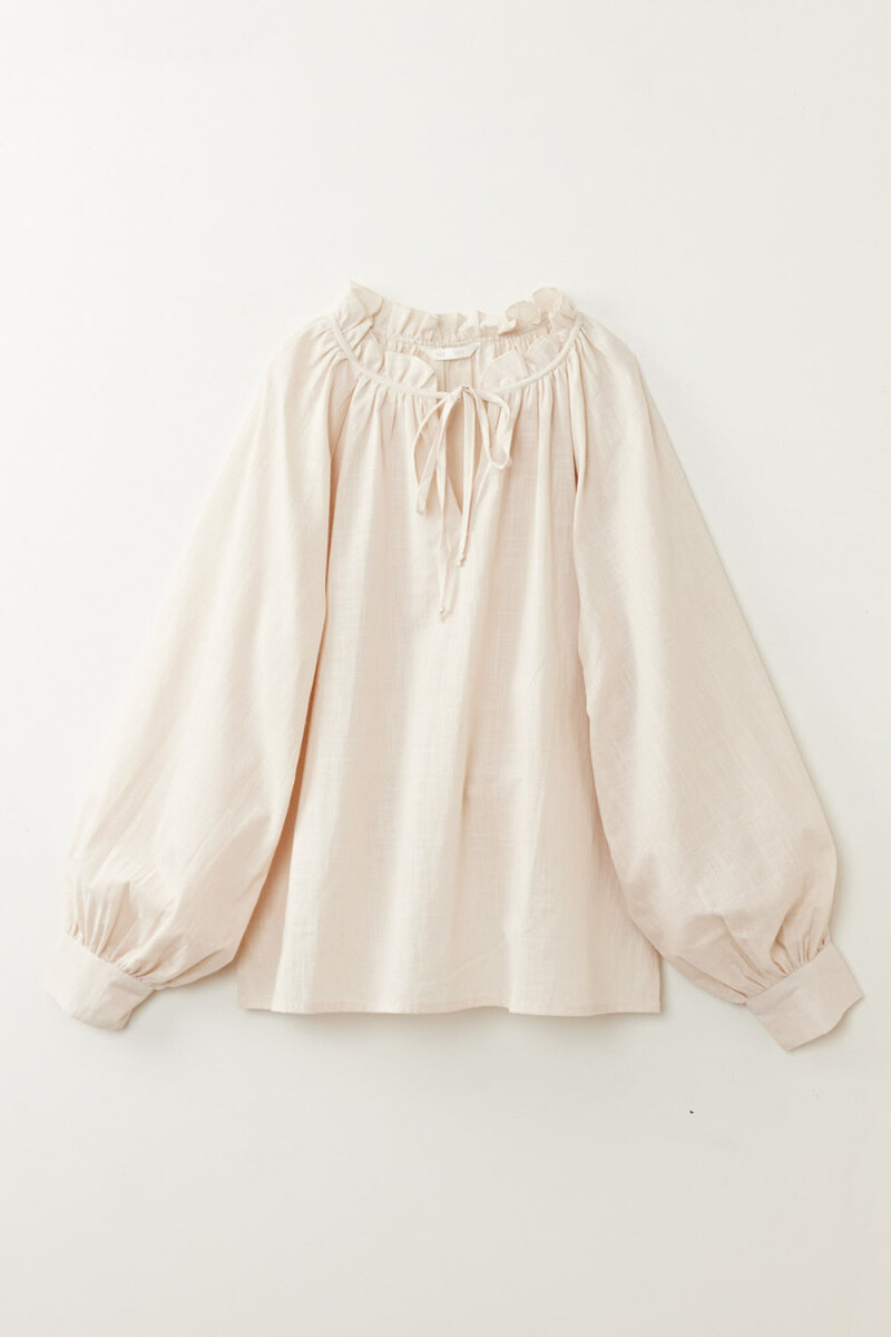 Blusa slub - Crudo 