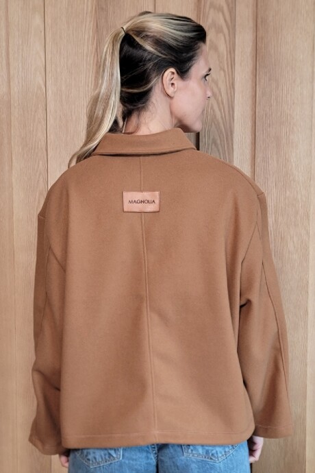 Chaqueta Manhattan Paño camel