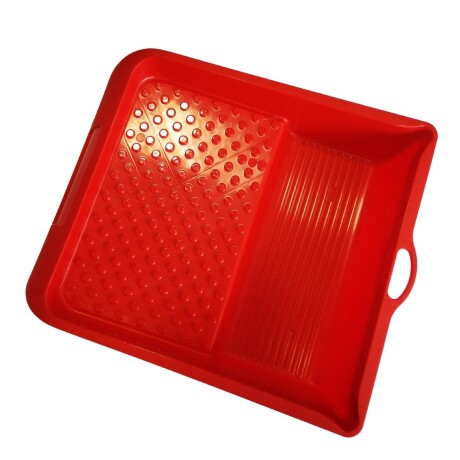 BANDEJA ROJA- 32X36 CM N/A