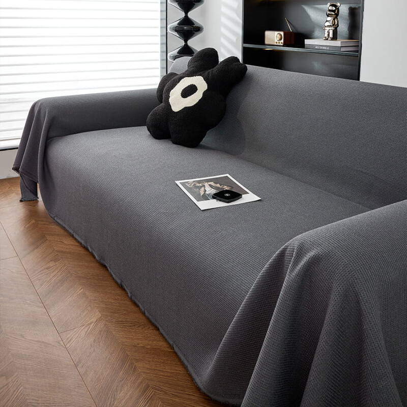 Manta sillon y cama 180x280cm gris