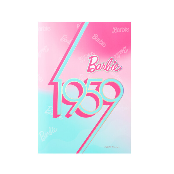 Cuaderno B5 Barbie celeste