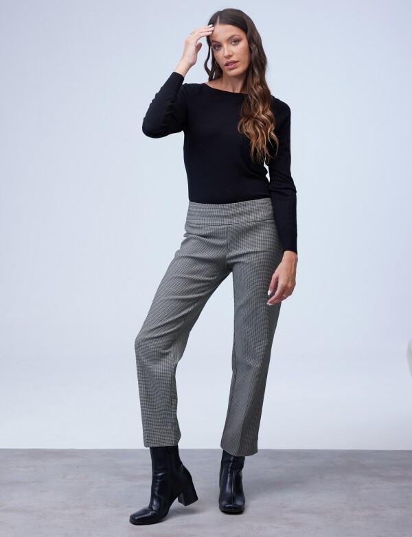 Pantalon Gales NEGRO/BEIGE