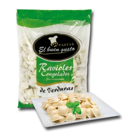 Raviol El Buen Gusto De Verdura 2,5 Kg, 550 Unidades Aprox. Raviol El Buen Gusto De Verdura 2,5 Kg, 550 Unidades Aprox.