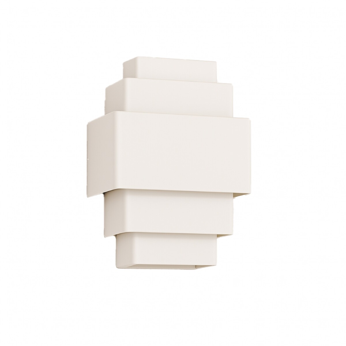 Artefacto Decorativo De Pared Kan Blanco 
