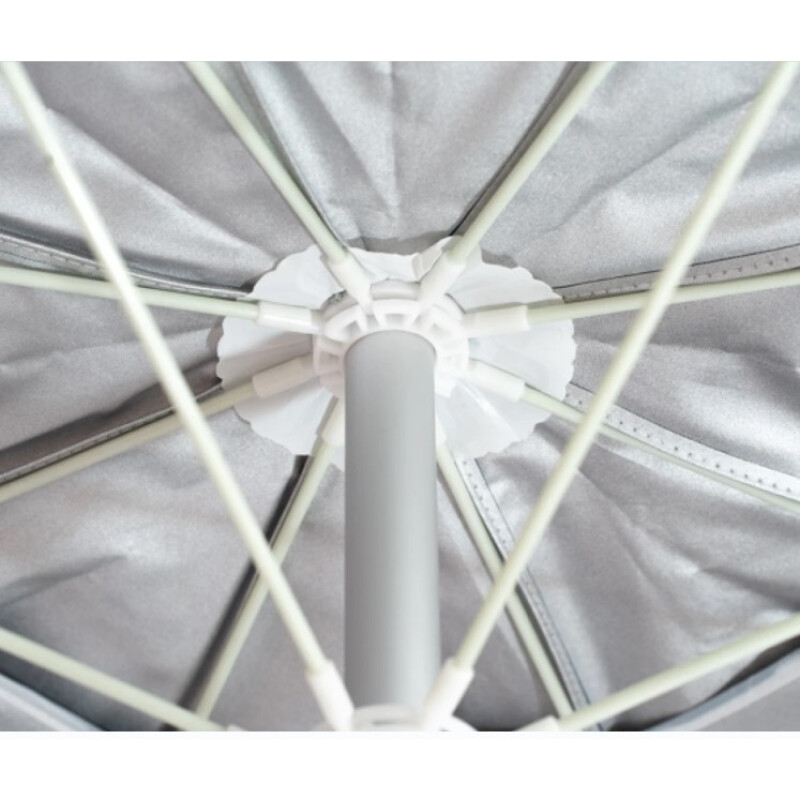 Sombrilla de Playa ALUMINIO con ROSCA 2.2mts UV50 Azul Sombrilla de Playa ALUMINIO con ROSCA 2.2mts UV50 Azul