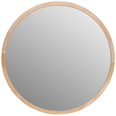 ESPEJO CIRCULAR MADERA NATURAL-BEIGE SNO9