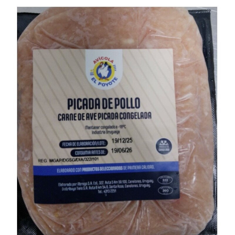 PICADA DE POLLO APROX 400G PICADA DE POLLO APROX 400G