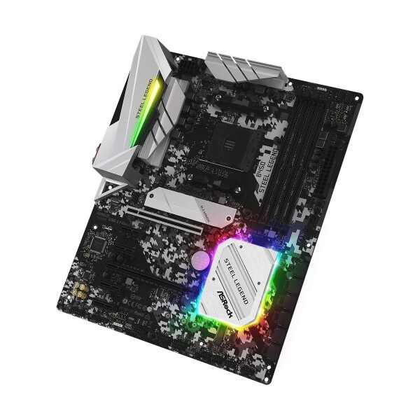 Motherboard Asrock B450 Steel Legend Am4 MOTHERBOARD ASROCK B450 STEEL LEGEND AM4