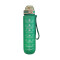 Botella de Agua Motivacional 1 Litro Verde