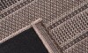 Alfombra Clásica Eco-Nature - Riscas | 1,50x2,00m Beige Chumbo