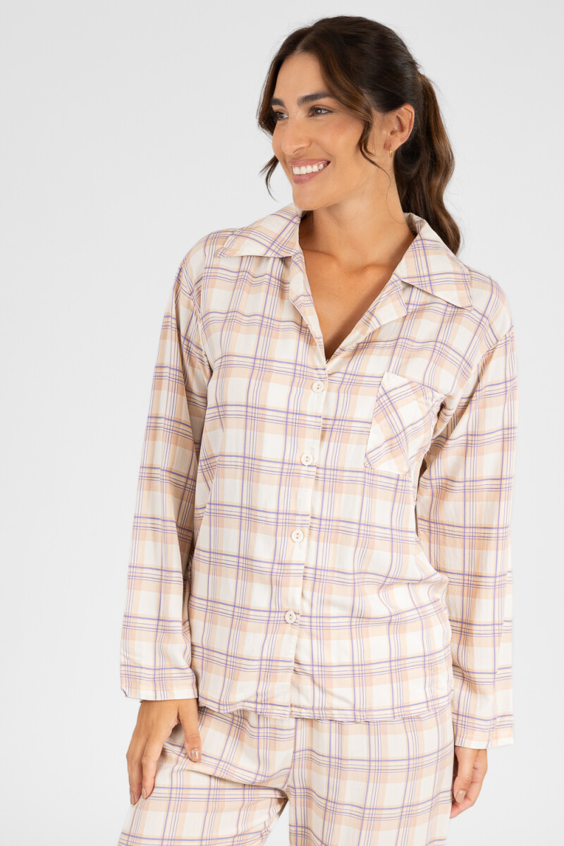 Pijama josefina Rosado
