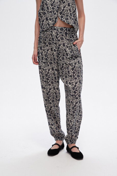 Pantalon Canopa Estampado 1