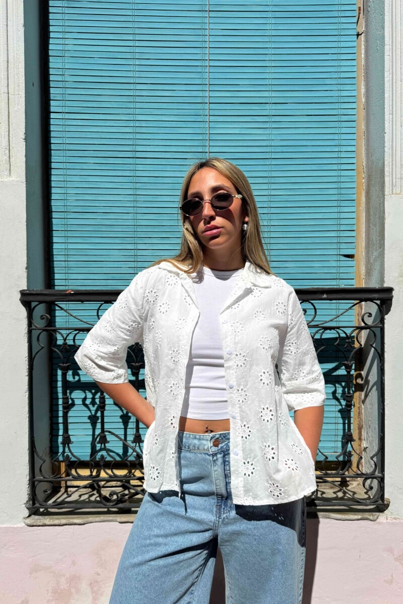 Camisa Broderie Camisa Broderie