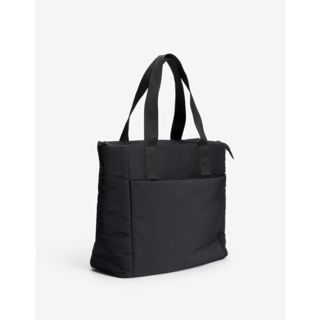 Cartera Shopper Nylon Negro