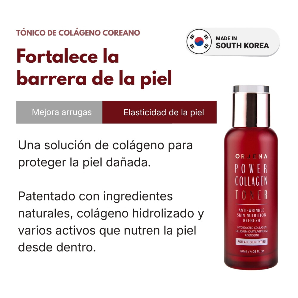 Tónico Colágeno ORJENA POWER COLLAGEN TONER Tónico Colágeno ORJENA POWER COLLAGEN TONER