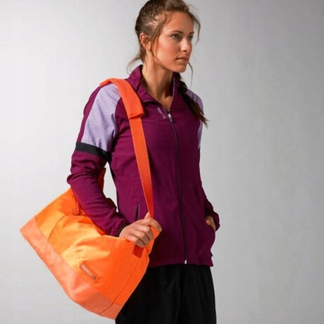 Bolso Deportivo de Mano Cartera Mujer Reebok Se Womens Grip Naranja Flúor