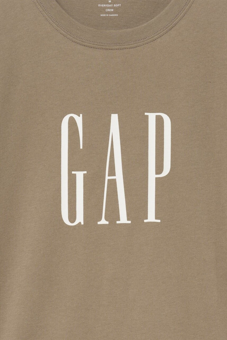 Remera Logo Gap Hombre Beachwood