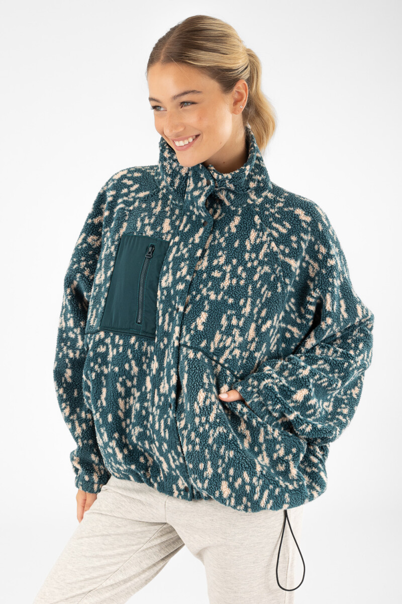 Campera sherpa petroleo Petrol