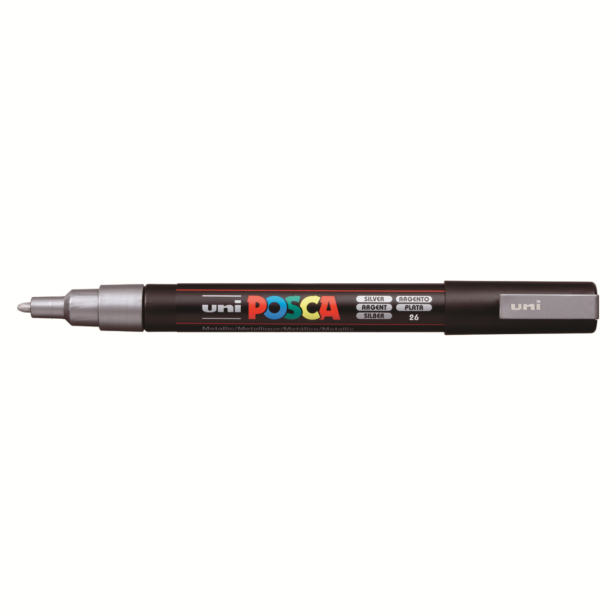 Marcador Uni Posca 1,3Mm Plateado 