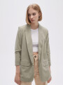 Blazer Darcy Verde Grisaceo