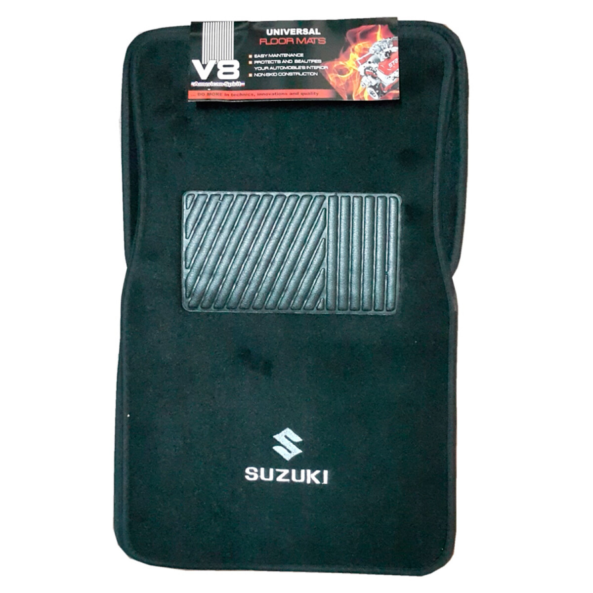 ALFOMBRAS SUZUKI 4 PIEZAS MOQUETTE LOGO SUZUKI WESTON 