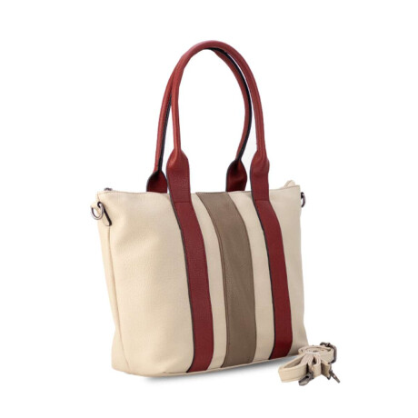 Cartera Pola Arena Rubí y Castaño