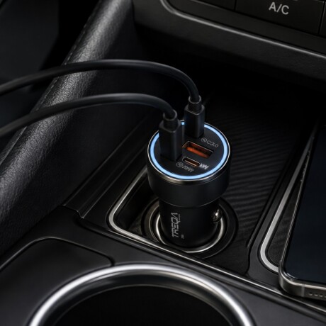CARGADOR DE CARGA RÁPIDA AUTO USB A Y TIPO C 38W CARGADOR DE CARGA RÁPIDA AUTO USB A Y TIPO C 38W