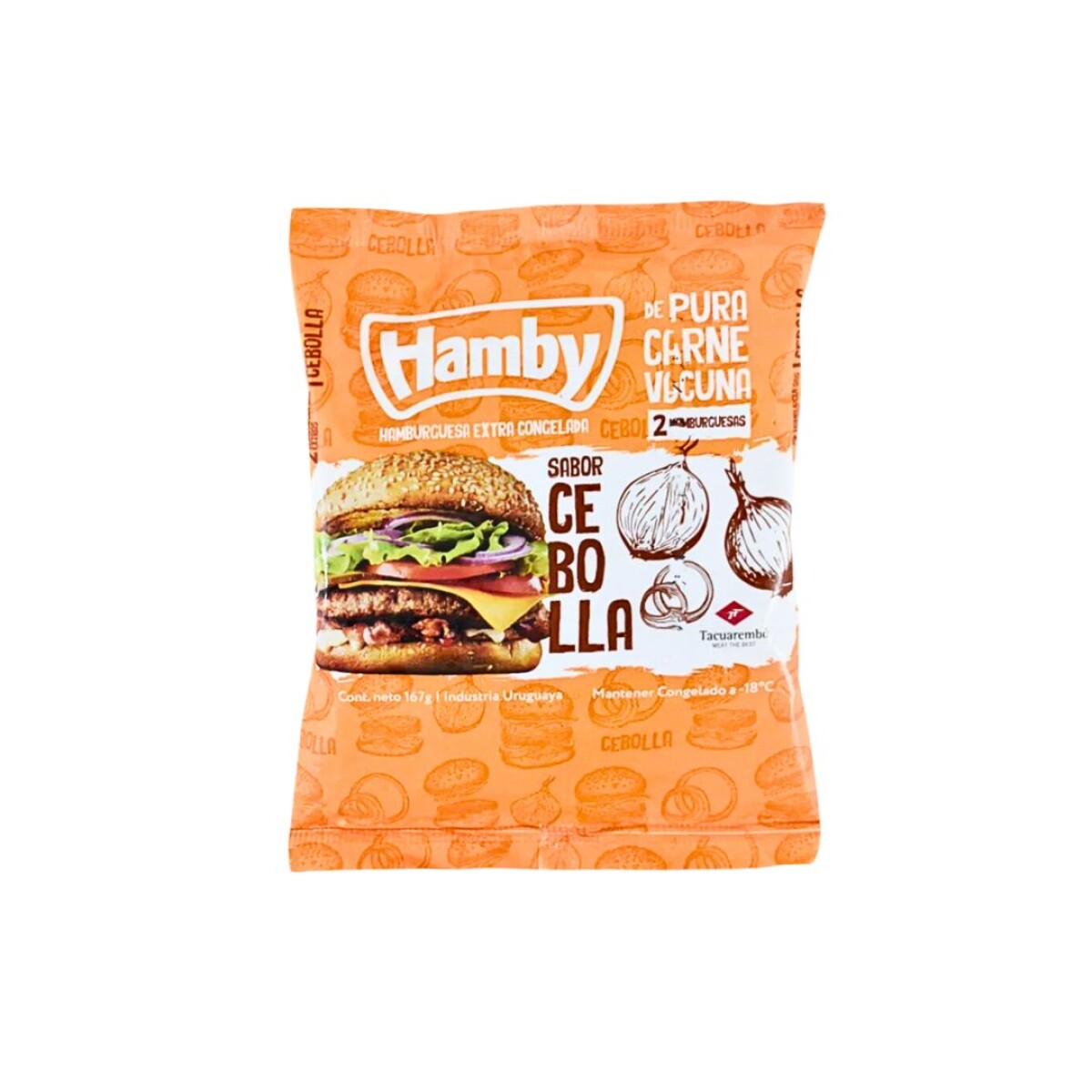 Hamburguesa sabor Cebolla Hamby - 2 uds 