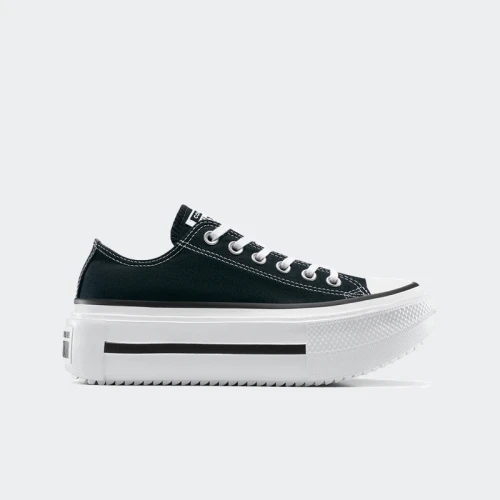 Championes Converse All Star Lift Double Stack Negro
