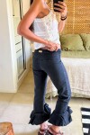 Rosette Fisher Pants Negro