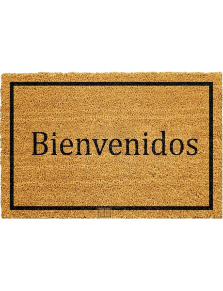 FELPUDO DE COCO 40X60CM H.1.5CM BIENVENIDOS FELPUDO DE COCO 40X60CM H.1.5CM BIENVENIDOS