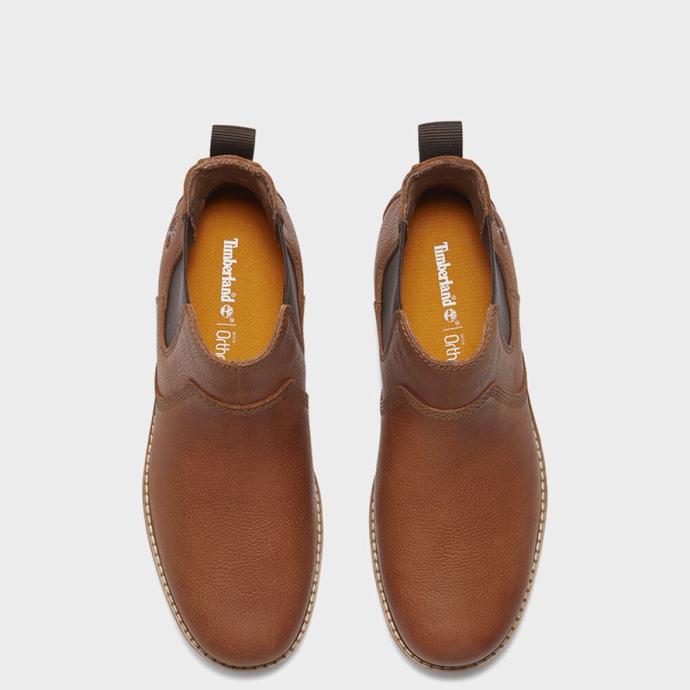Botas Timberland Mid Chelsea Boot Hombre Medium Brown Full Grain