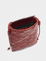 Bolsa Para Móvil Trenzada rojo
