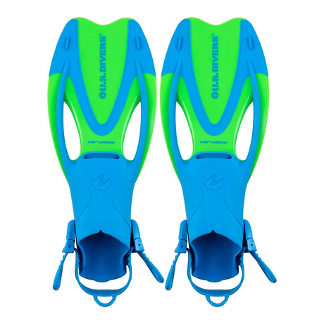 Us Divers - Aletas Proflex Oh Jr 253643 - con Talón Abierto. Md (1 - 4). 001