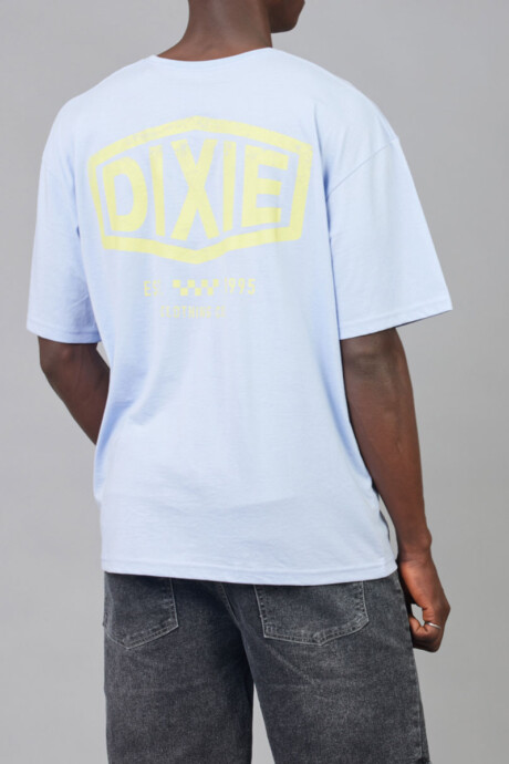 T-SHIRT AZUAI DIXIE Celeste