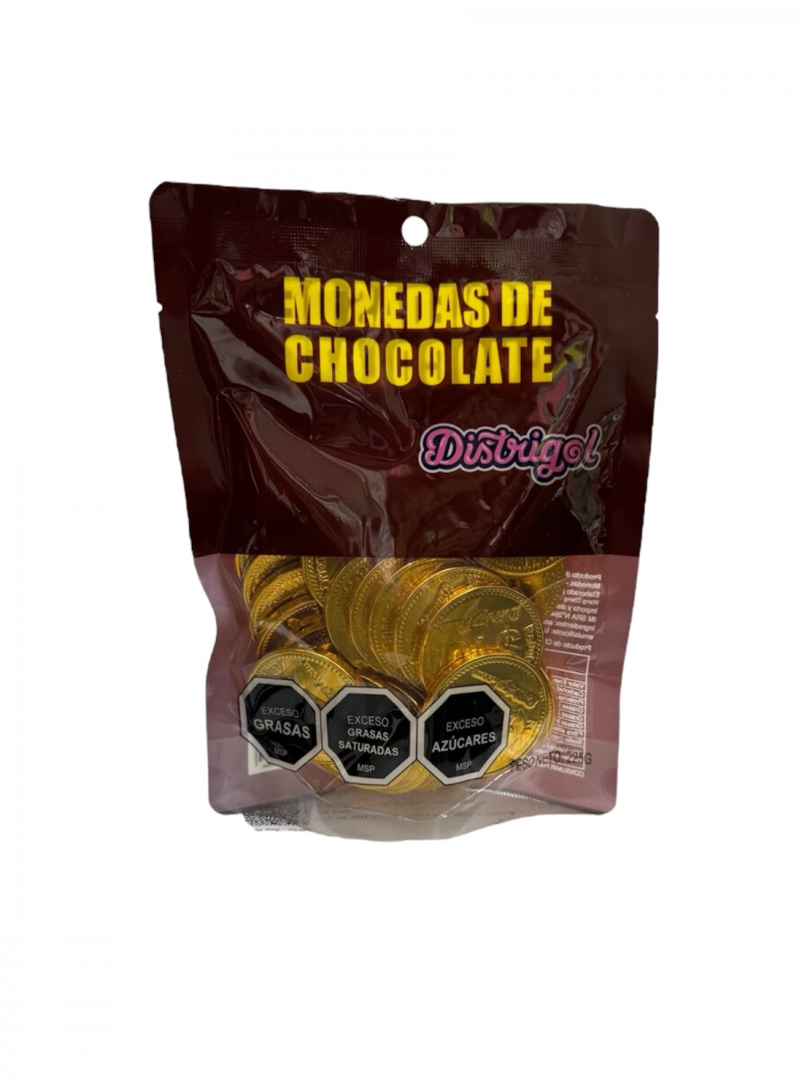 Monedas de Chocolate $10 x 25 unidades. 