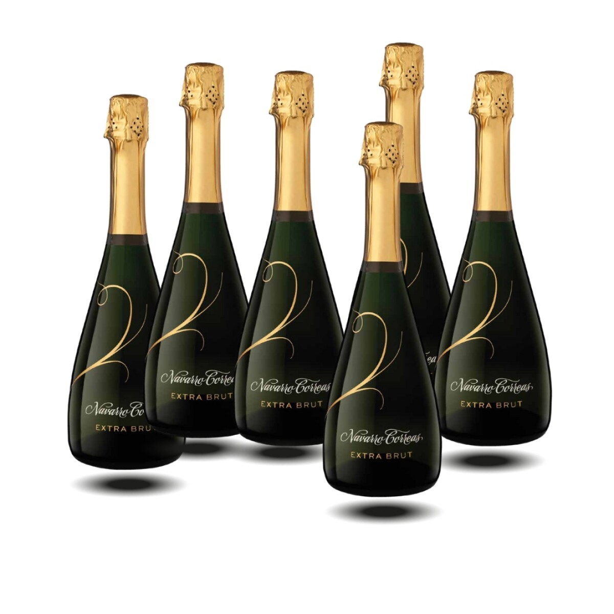Pack Espumante 6 Navarro Correas Extra Brut 