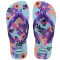 Sandalia de Niños Havaianas Hav.Kids Flores Violeta - Verde Agua