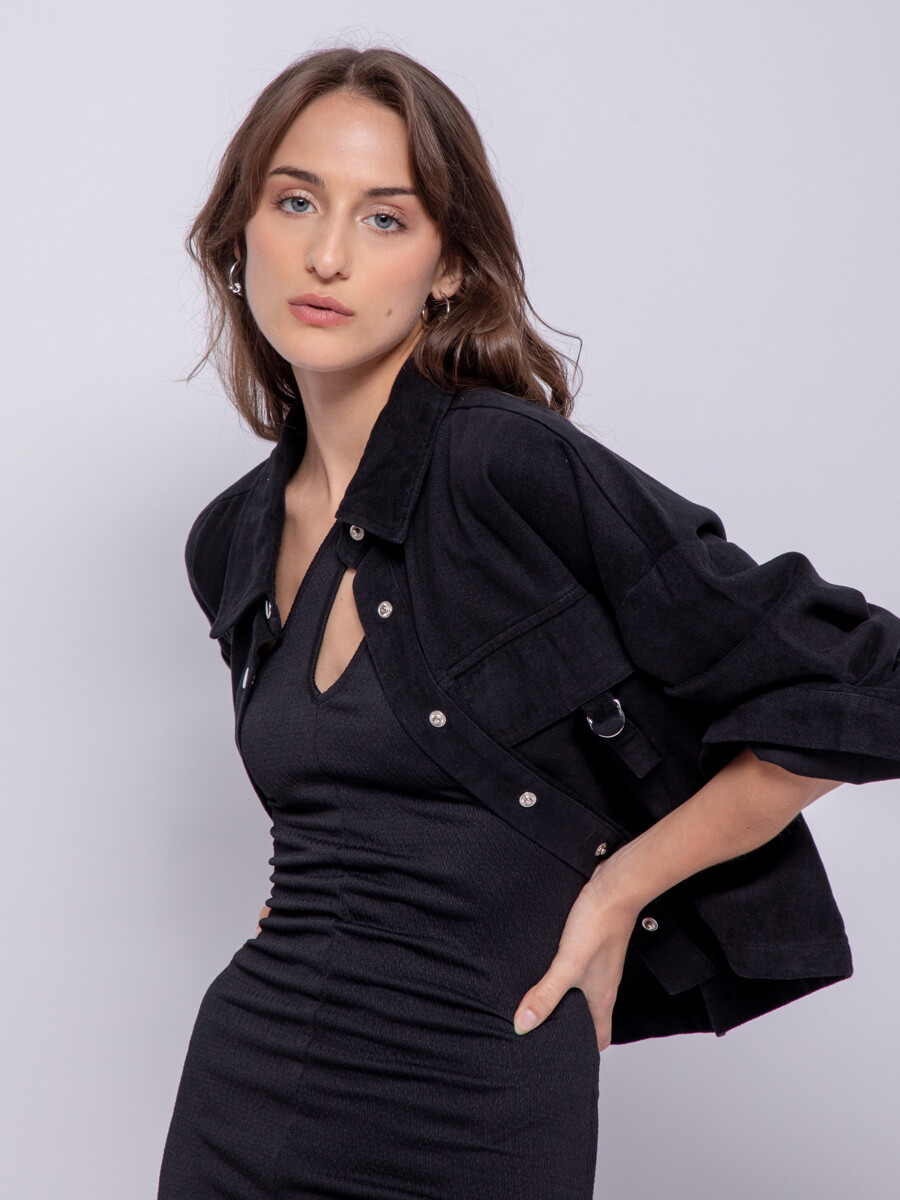 SOBRECAMISA LAINE - Negro 