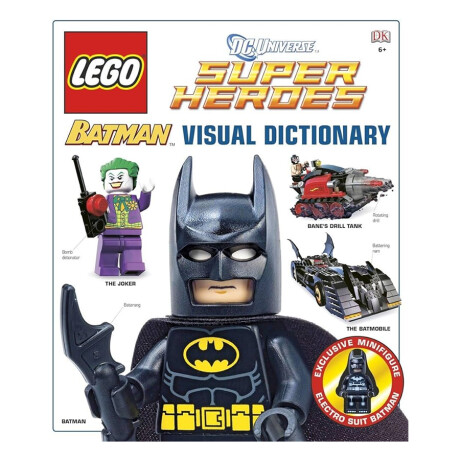 Libro Lego Super Heroes Batman Visual Dictionary Libro Lego Super Heroes Batman Visual Dictionary