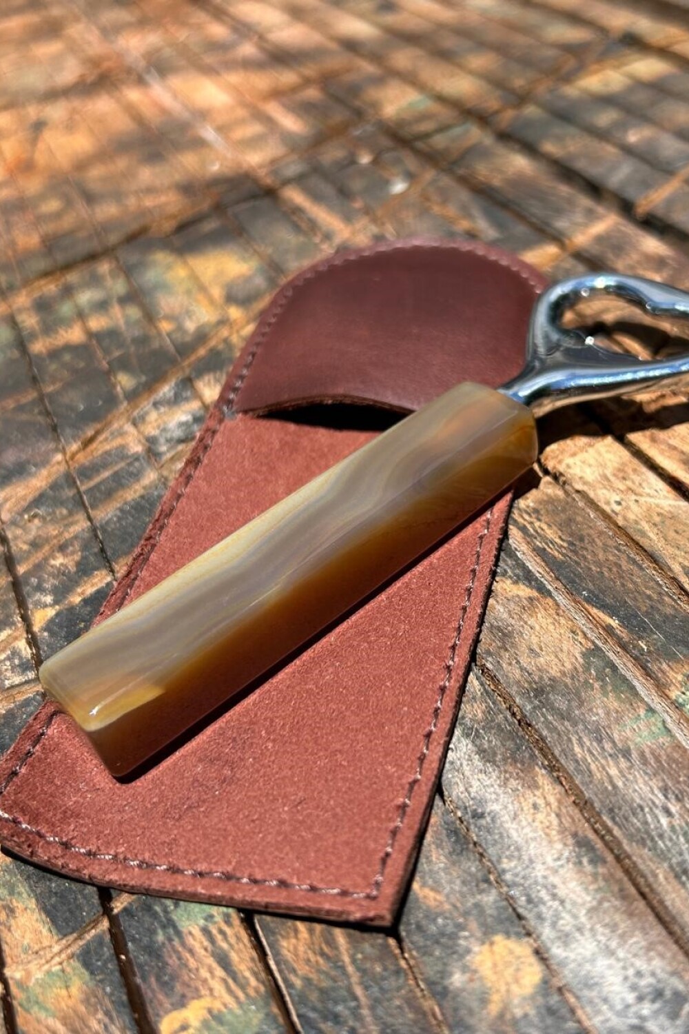 Long Beer Opener Caramelo / Chocolate