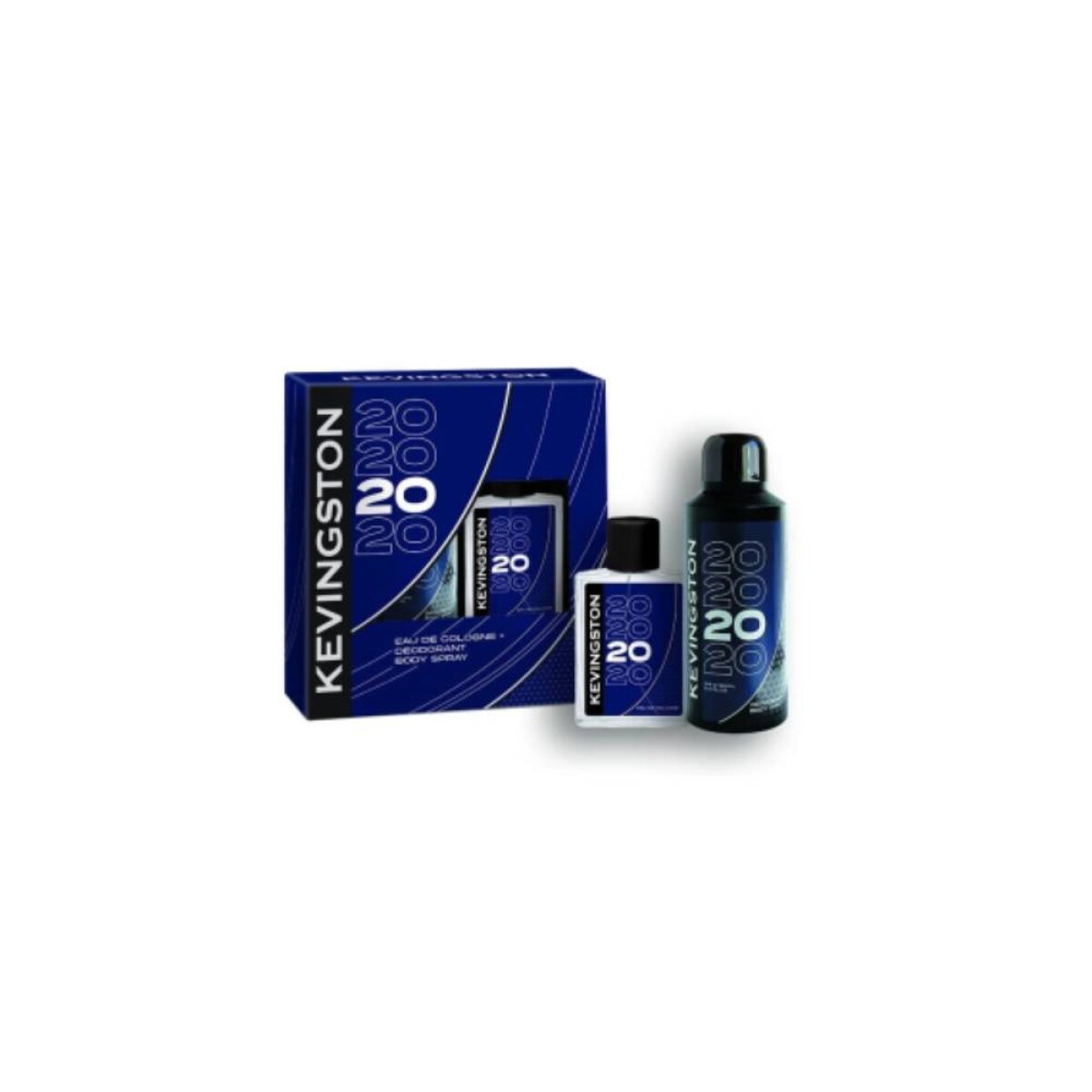 Perfume Kevingston Cofre Azul Edc95ml + Desodorante 160ml 