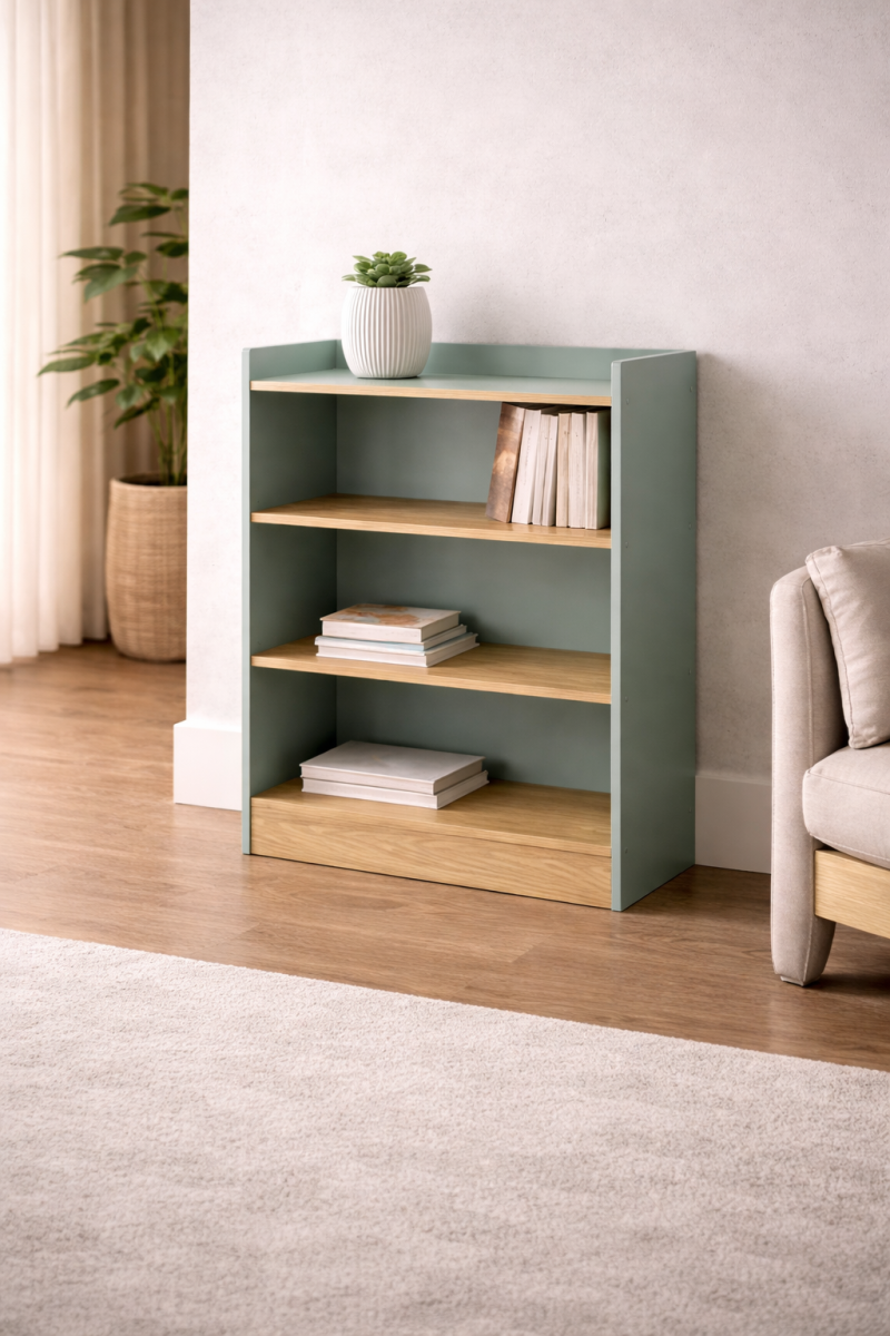 ESTANTERIA JAPÓN 4 ESTANTES - VERDE 