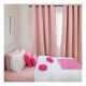 Cortinas Blackout 2 Paños 220cm X 140cm Satinado Calidad Rosa