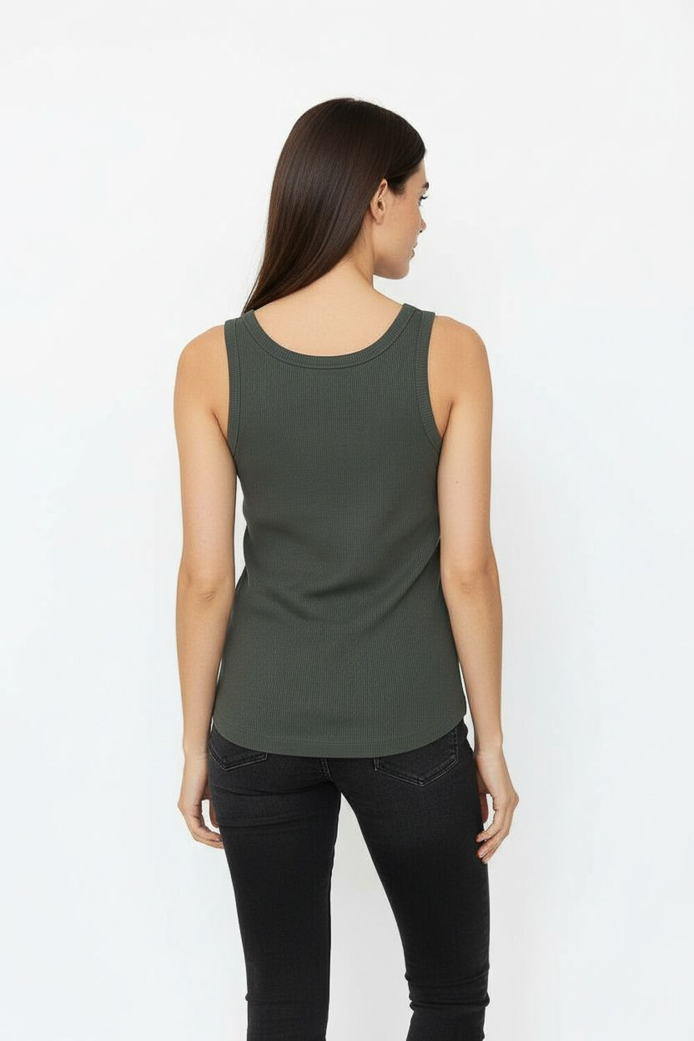 Musculosa Nalisita Verde Oliva