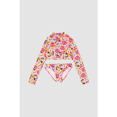 Set dash manga larga 6-18a Boom floral