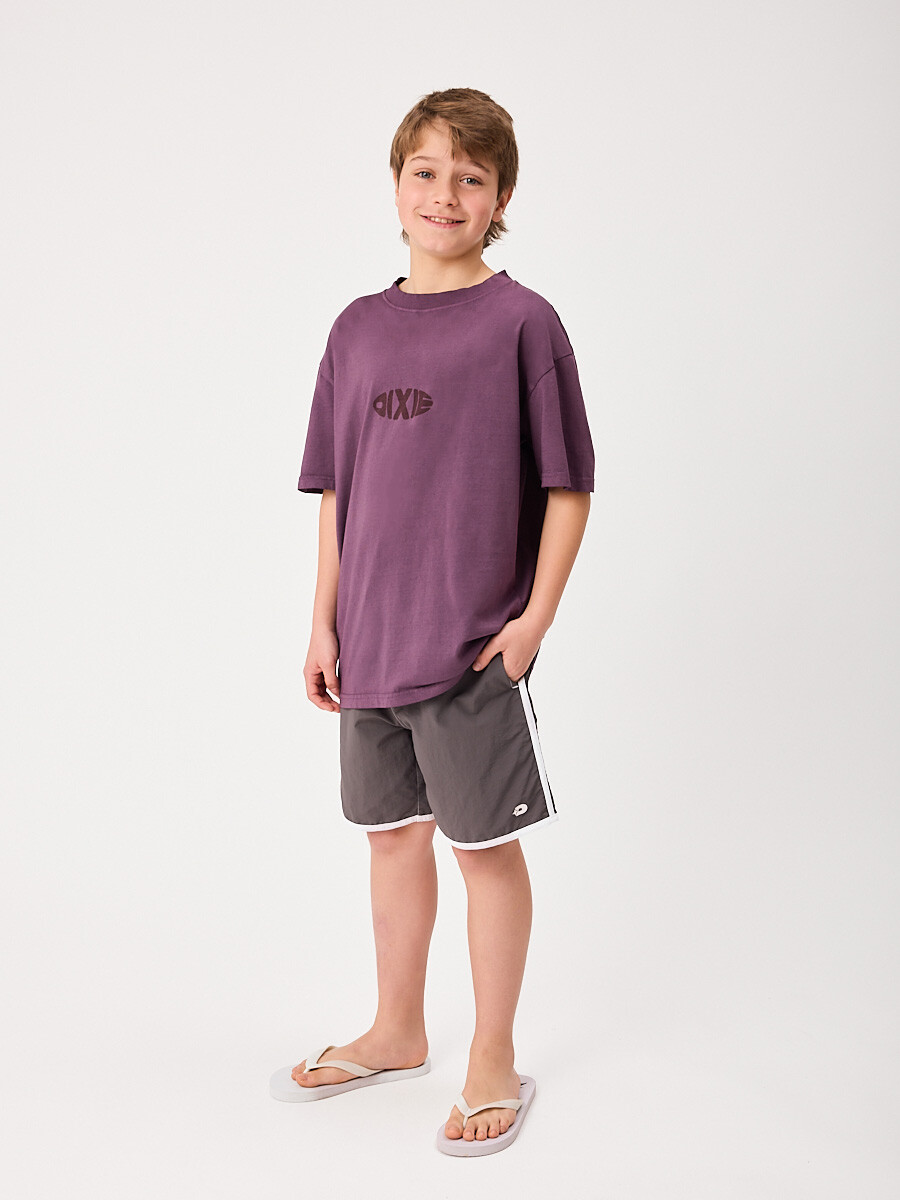 T-SHIRT M/C RIDANTE TEEN DIXIE Uva