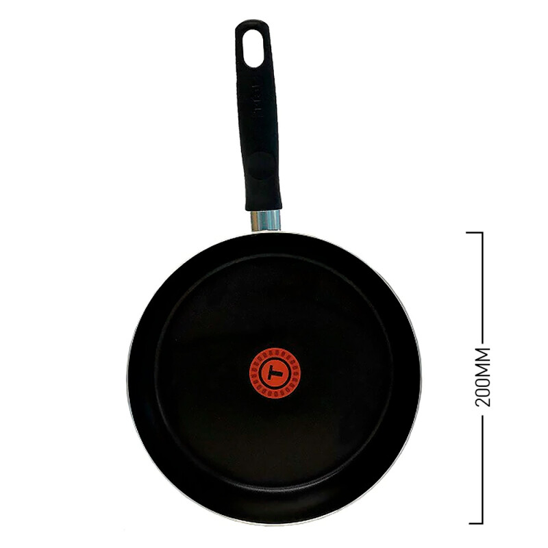 Set de 2 Sartenes Tefal | 20 cm y 24 cm | Espesor 1,7 mm | Termo Señal | 100% aluminio Set de 2 Sartenes Tefal | 20 cm y 24 cm | Espesor 1,7 mm | Termo Señal | 100% aluminio